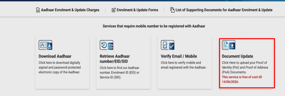 134 करोड़ आधार धारकों के लिए बुरी खबर, सरकार ने बनाया नया नियम 3 घर बैठे आधार अपडेट कैसे करें?