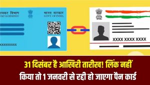 PAN Aadhaar Link: 31 दिसंबर है आखिरी तारीख! लिंक नहीं किया तो 1 जनवरी से रद्दी हो जाएगा आपका पैन कार्ड, रुक जाएंगे ये 5 जरूरी काम 1 PAN Aadhaar Link: 31 दिसंबर है आखिरी तारीख! लिंक नहीं किया तो 1 जनवरी से रद्दी हो जाएगा आपका पैन कार्ड, रुक जाएंगे ये 5 जरूरी काम